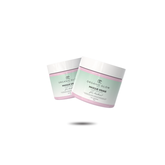 Masque visage - Argile rose & eau de rose